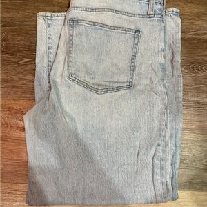 J. Crew womens Light Wash Straight Jeans